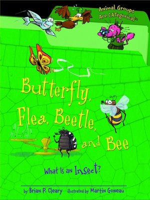cover image of Butterfly, Flea, Beetle, and Bee